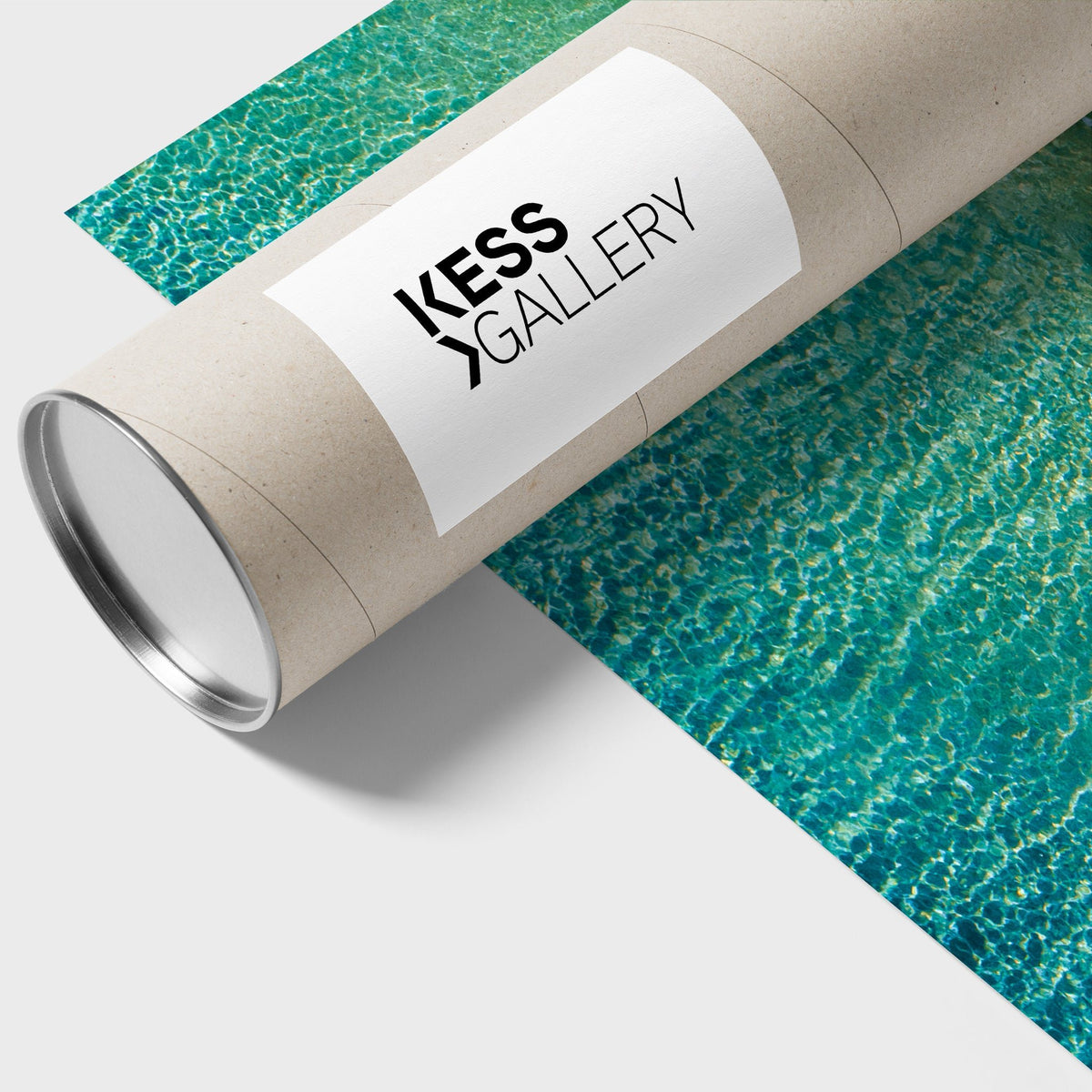 Abstract Wave III - Kess Gallery