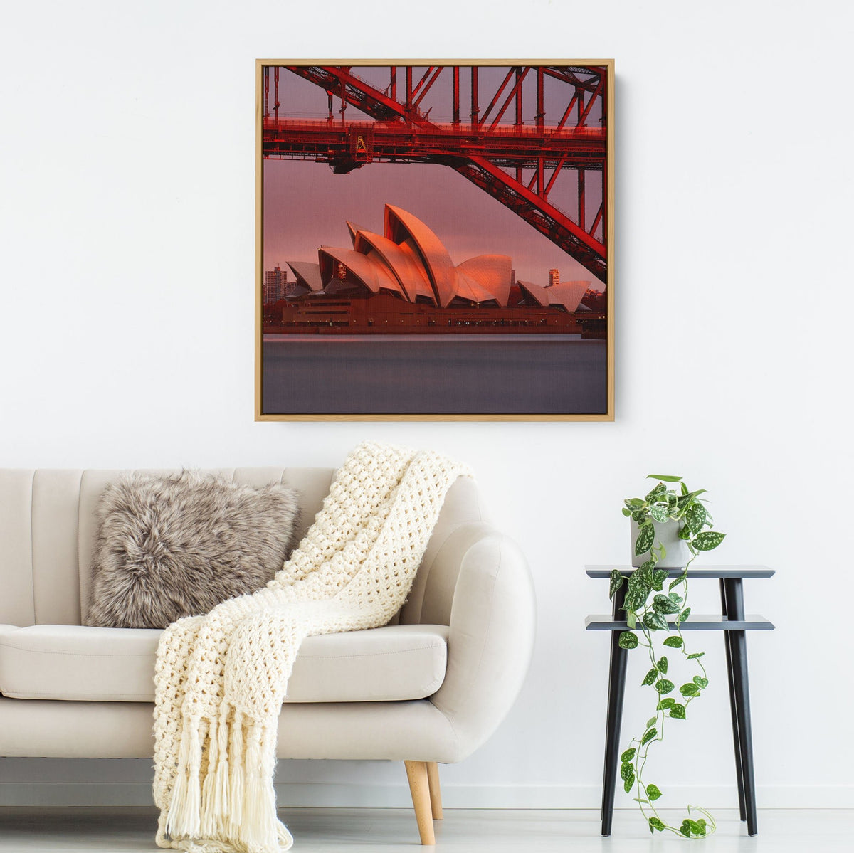 Opera Red Glow - Kess Gallery