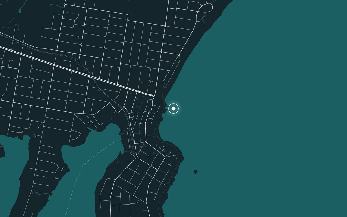Map of Cronulla Rock Pools, where Perfect Conditions - Cronulla was photographed