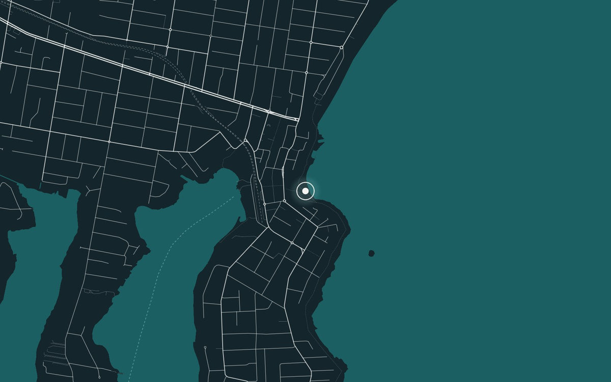 Map of Cronulla, where The Rest - Cronulla was photographed