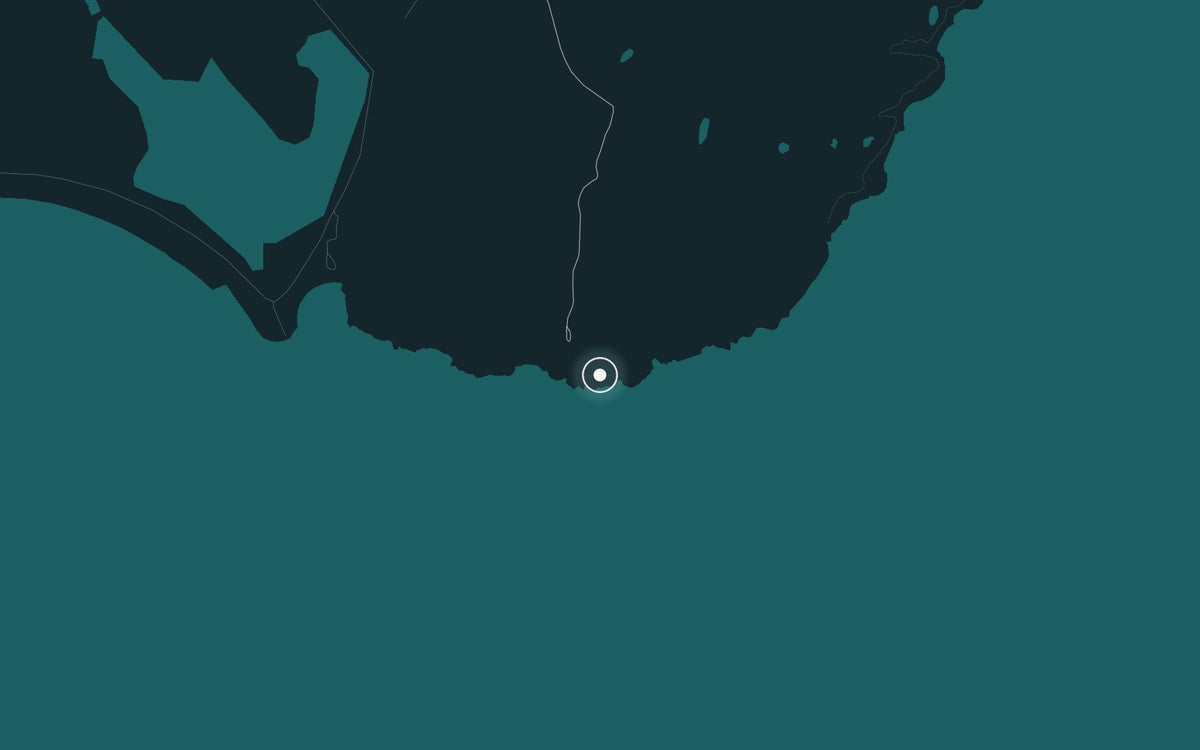 Map of Voodoo Point, where Voodoo Poles I was photographed