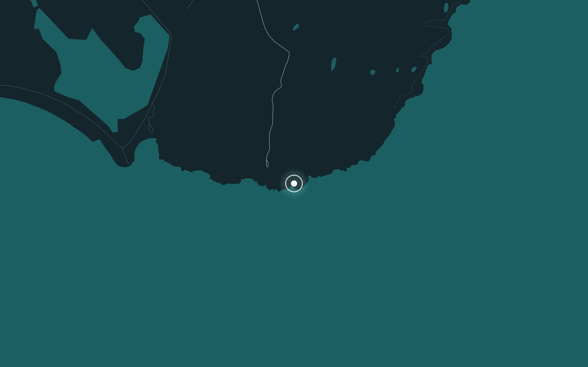 Map of Voodoo Point, where Voodoo Sunset Pano was photographed