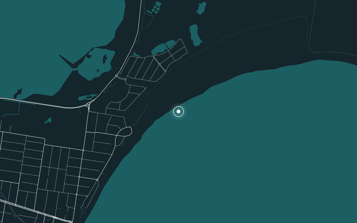 Map of Wanda Beach, where Wanda Wonder was photographed