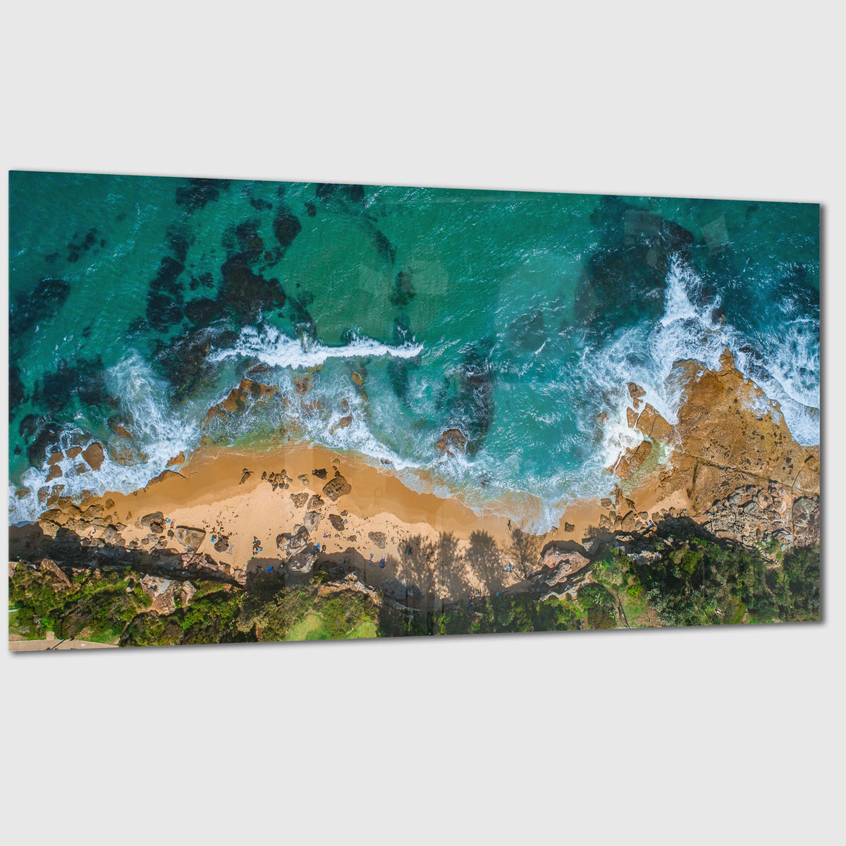Blackwoods Beach Pano - Kess Gallery