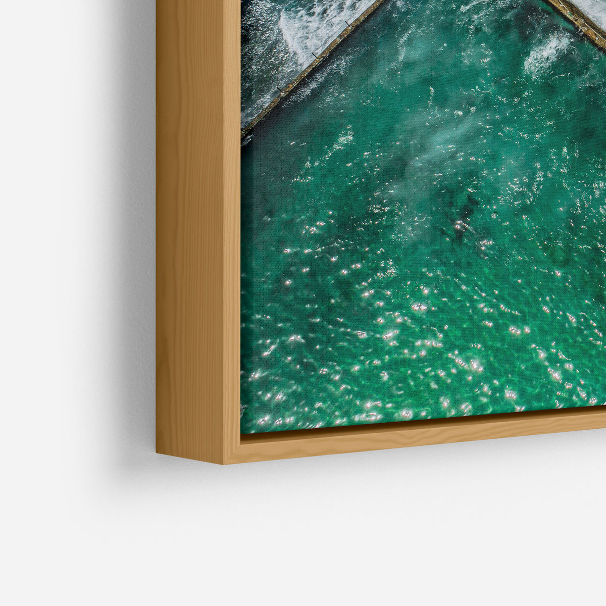 Shelly Pool Waves - Kess Gallery