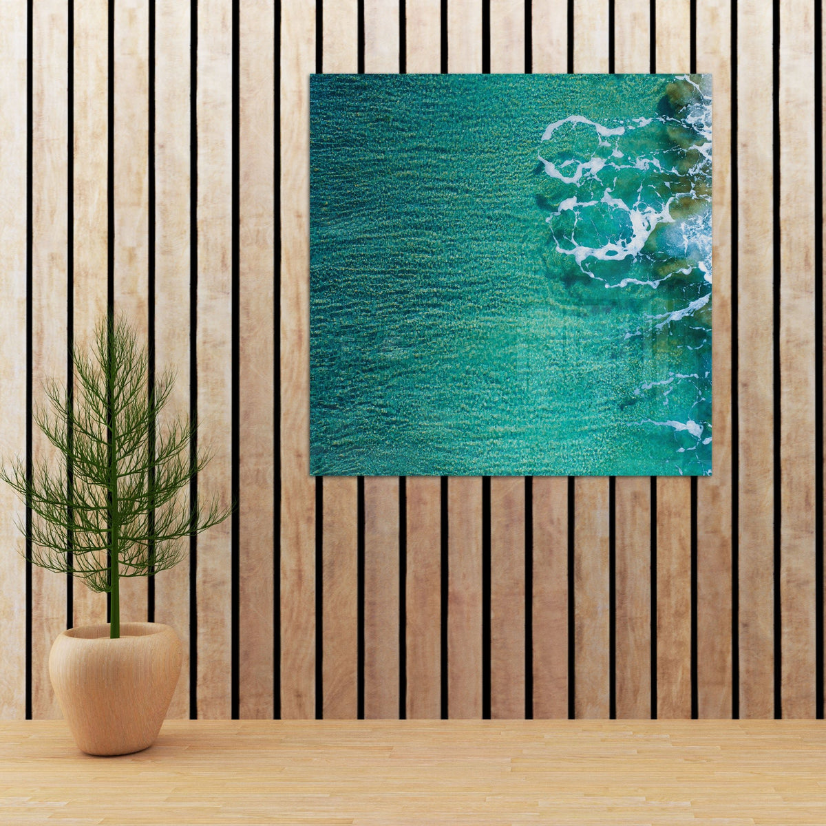 Abstract Wave I - Kess Gallery