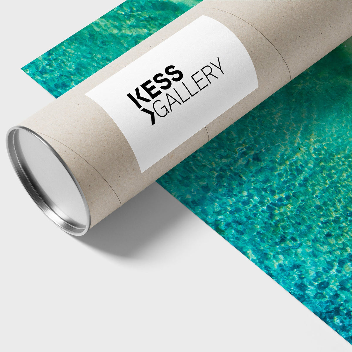 Abstract Wave II - Kess Gallery