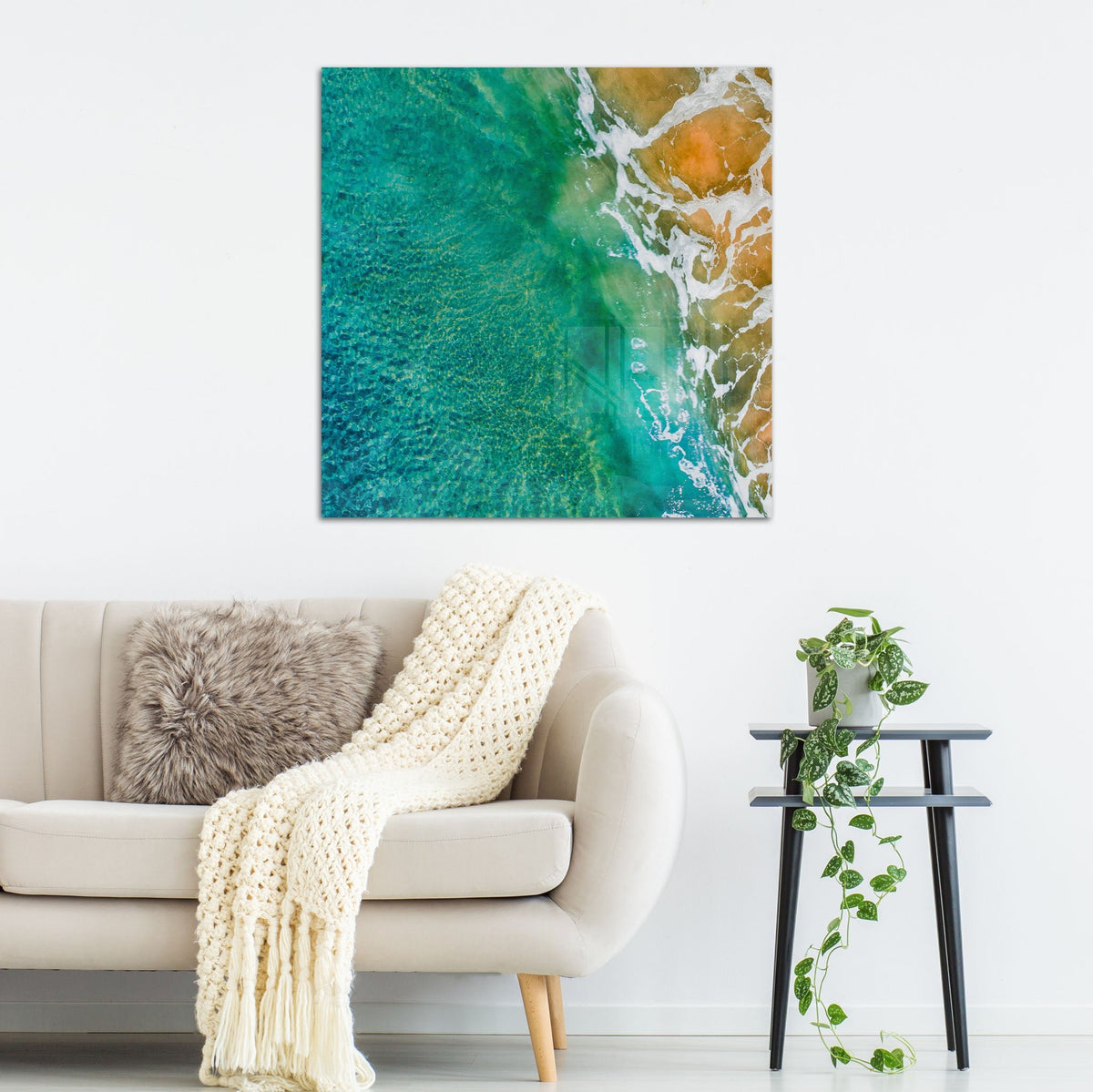Abstract Wave II - Kess Gallery