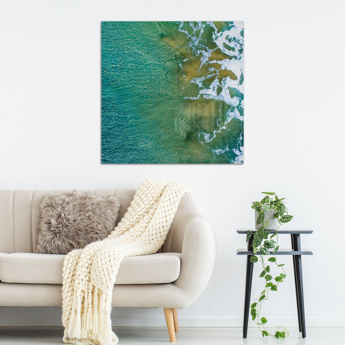 Abstract Wave III - Kess Gallery