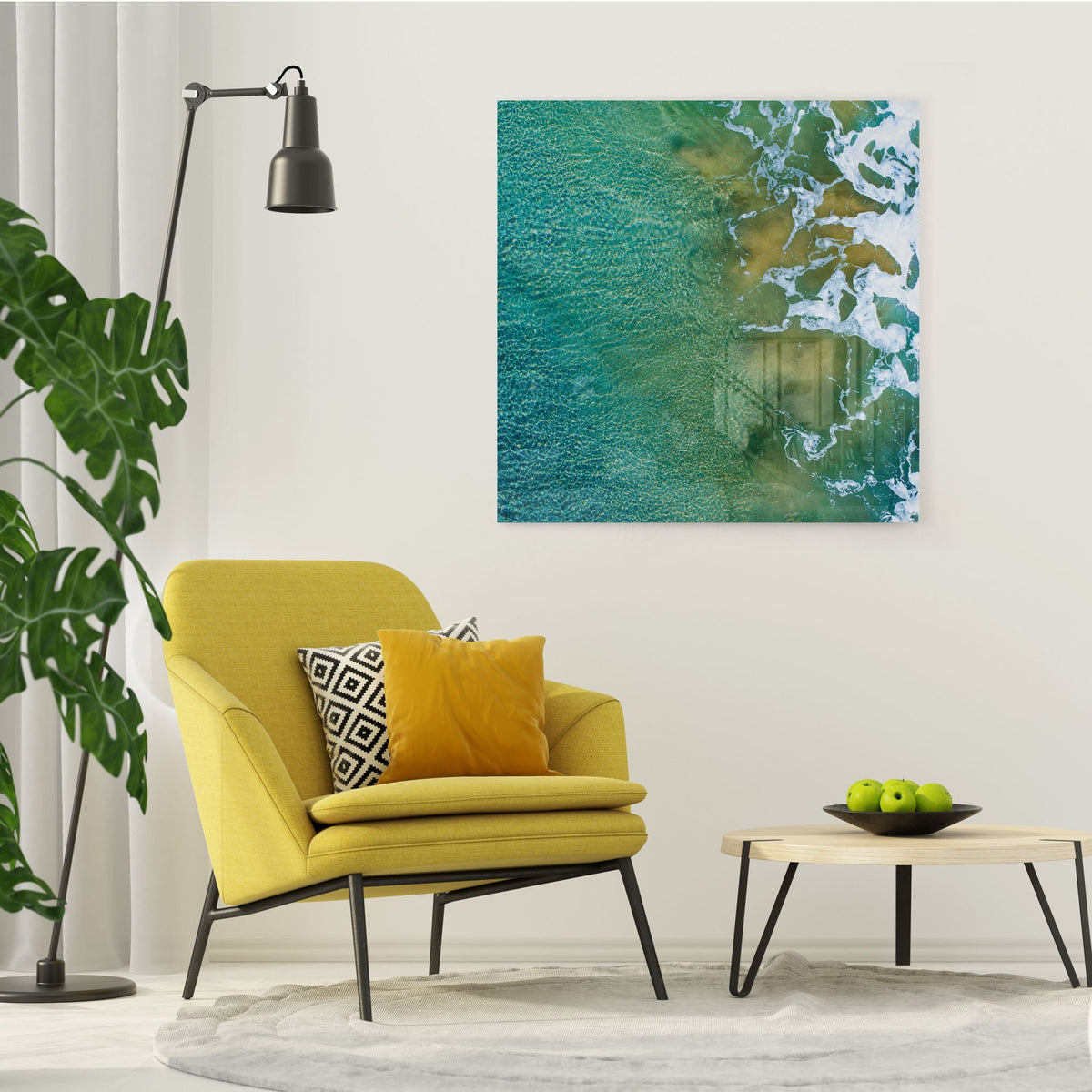 Abstract Wave III - Kess Gallery