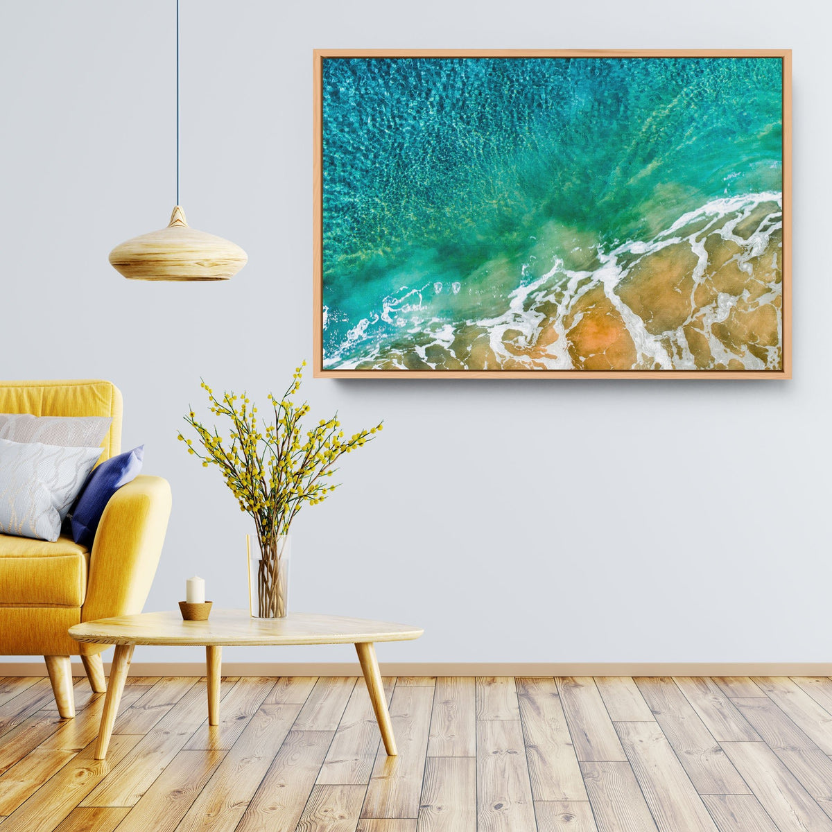 Abstract WaveScape I - Kess Gallery