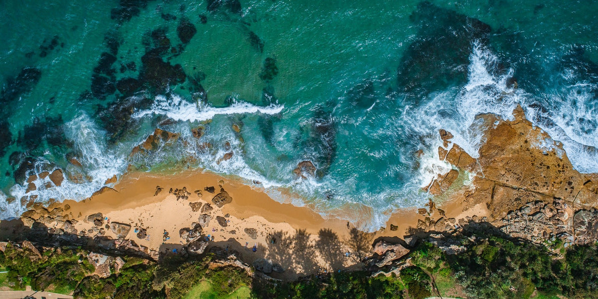 Blackwoods Beach Pano - Kess Gallery