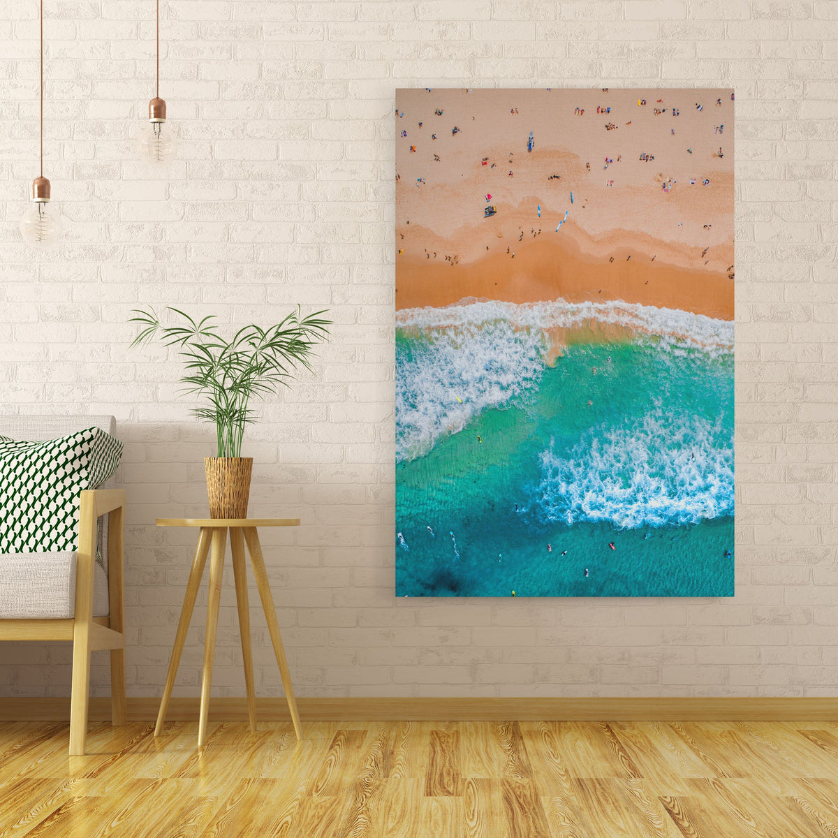 Bondi Beach from Above - Kess Gallery