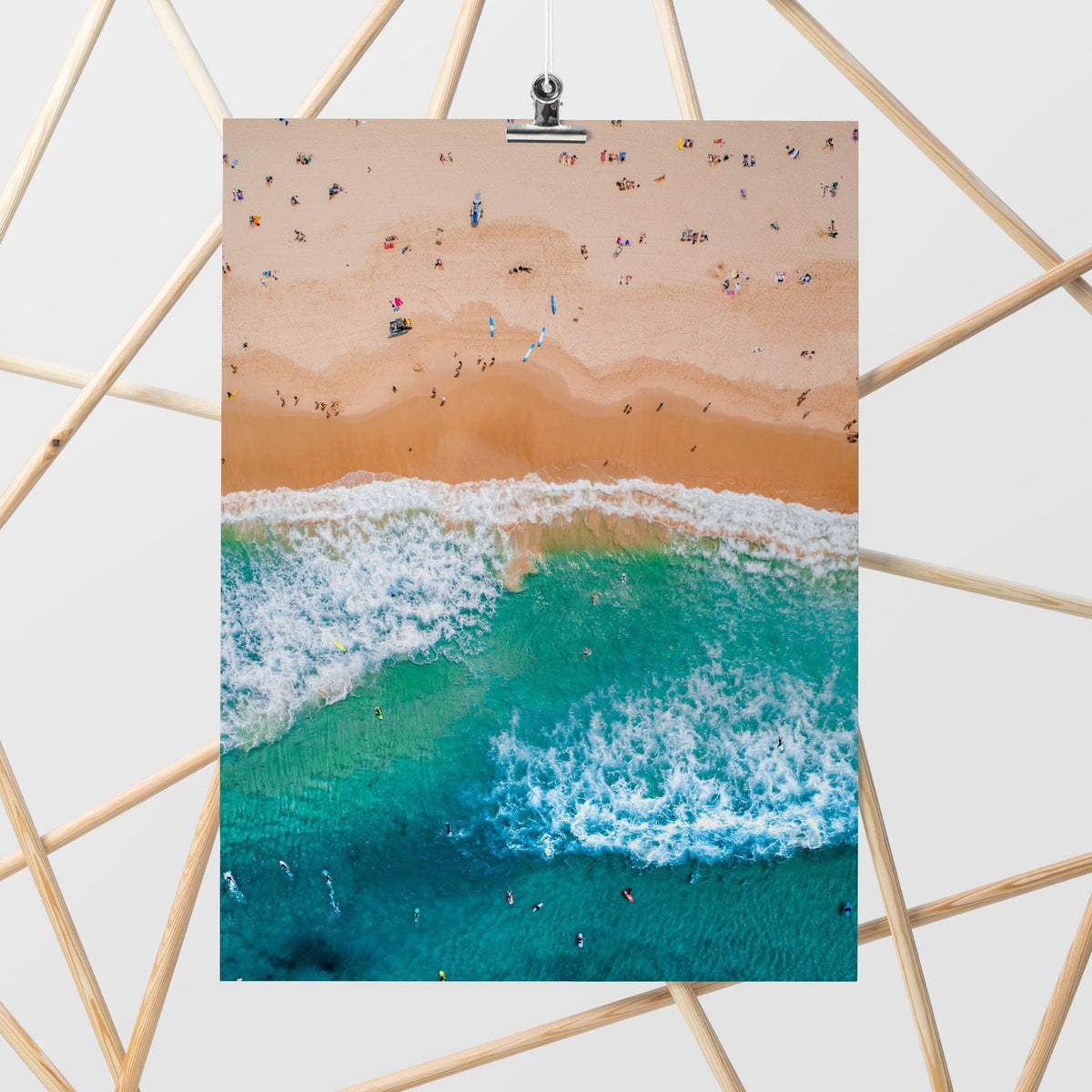 Bondi Beach from Above - Kess Gallery