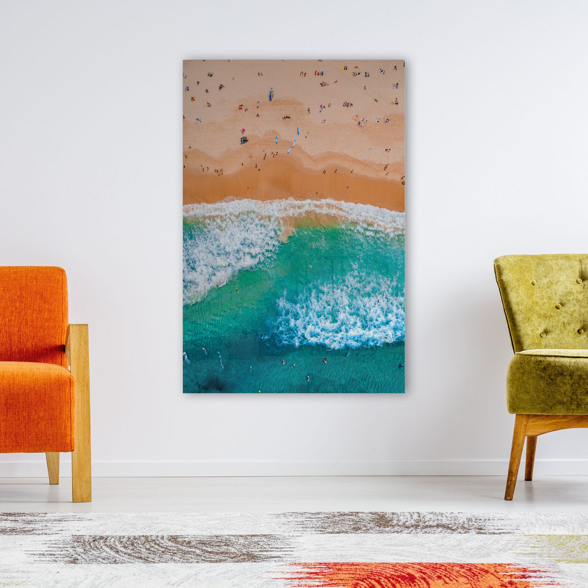 Bondi Beach from Above - Kess Gallery