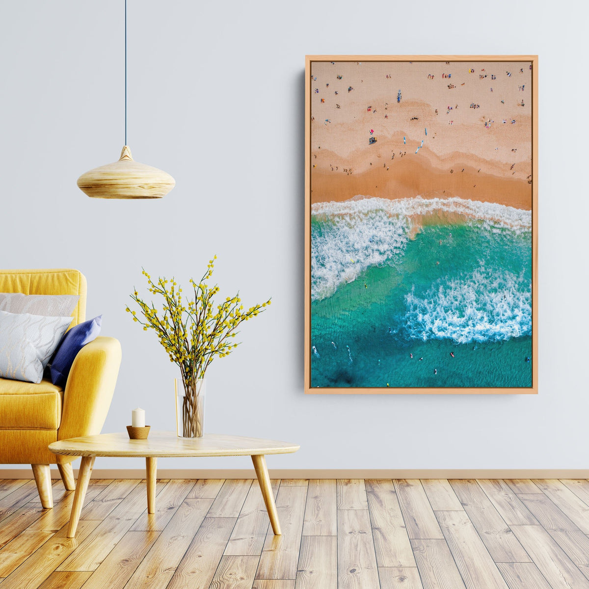 Bondi Beach from Above - Kess Gallery