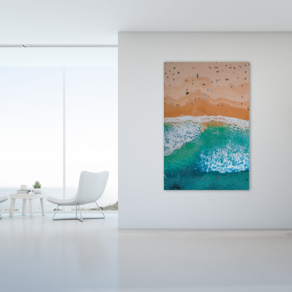 Bondi Beach from Above - Kess Gallery