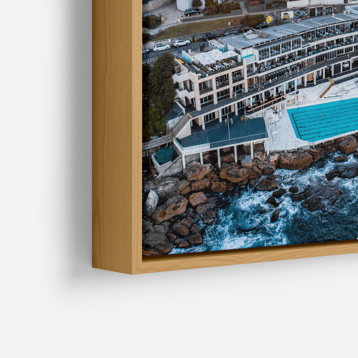 Bondi Icebergs Pool Sunset - Kess Gallery