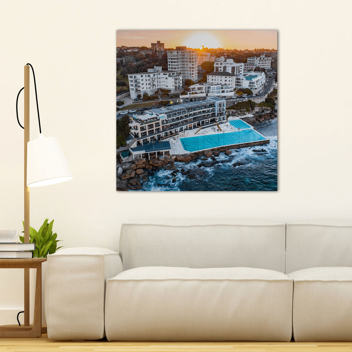 Bondi Icebergs Pool Sunset - Kess Gallery