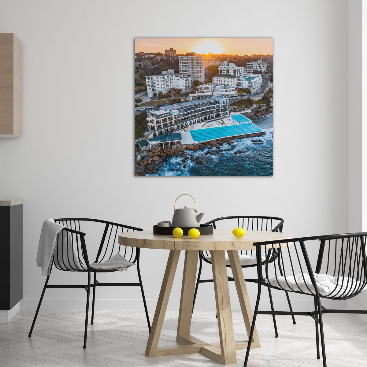 Bondi Icebergs Pool Sunset - Kess Gallery