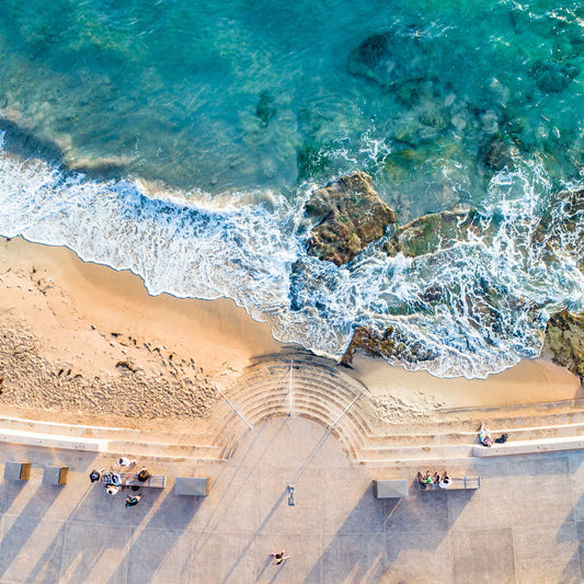 Coffee at the Beach - Kess Gallery