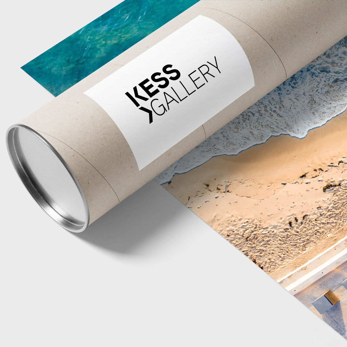 Coffee at the Beach - Kess Gallery
