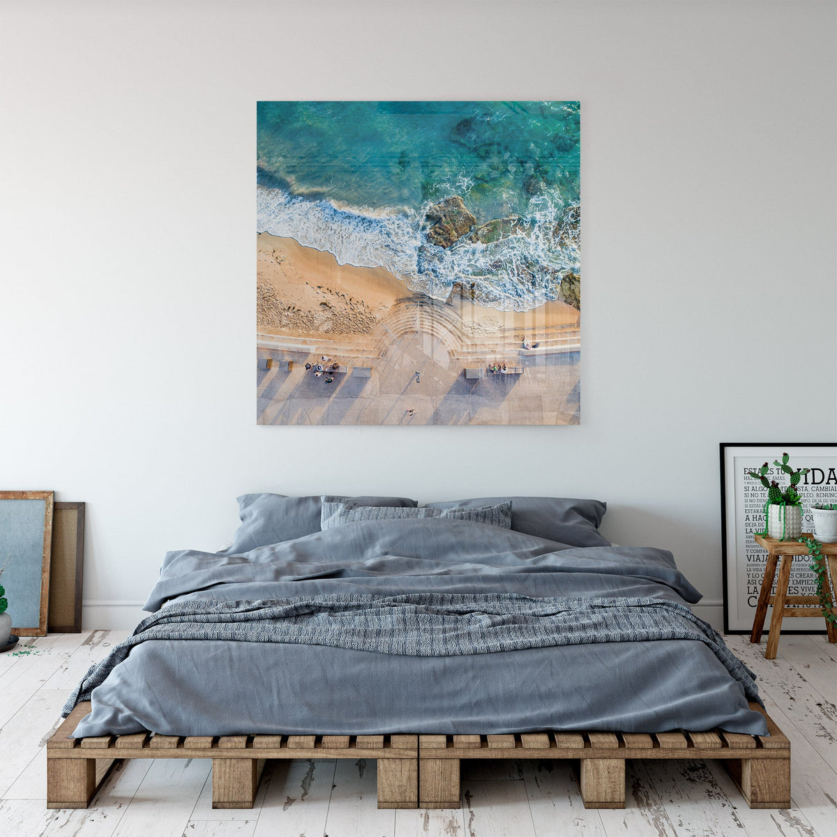 Coffee at the Beach - Kess Gallery