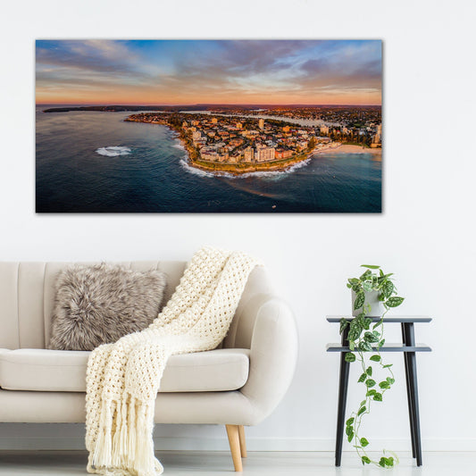 Cronulla Point Pano - Kess Gallery