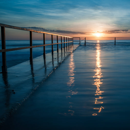 Cronulla Pool Sunrise I - Kess Gallery