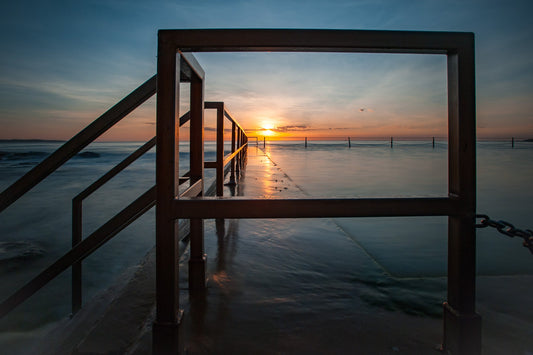 Cronulla Pool Sunrise II - Kess Gallery