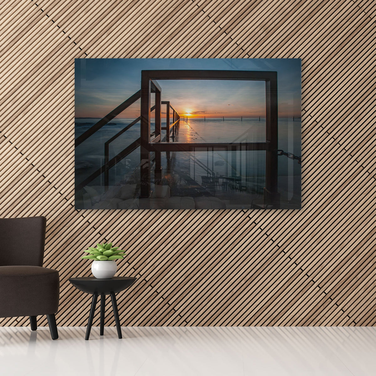 Cronulla Pool Sunrise II - Kess Gallery