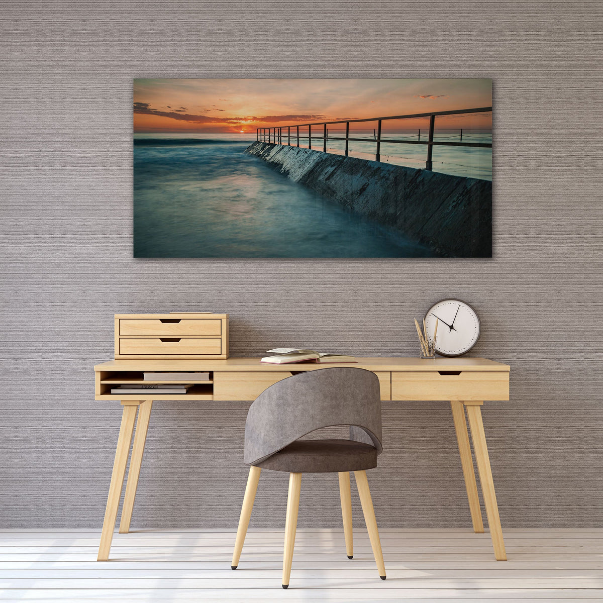 Cronulla Pool Sunrise III - Kess Gallery