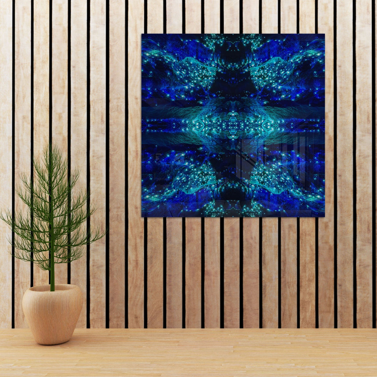 Glowworm Grid (2018) - Kess Gallery