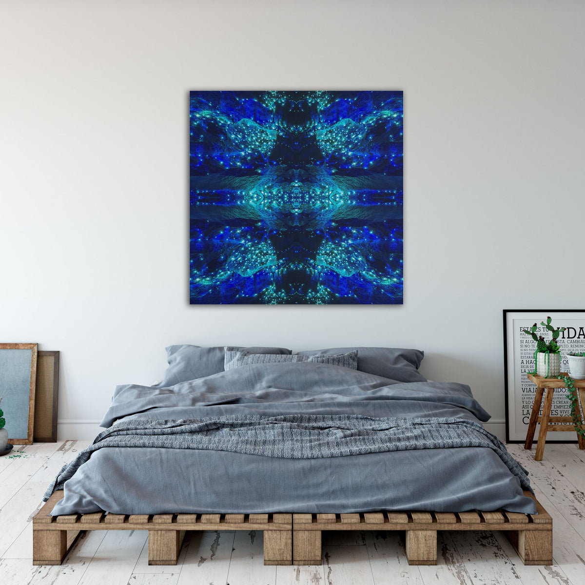 Glowworm Grid (2018) - Kess Gallery