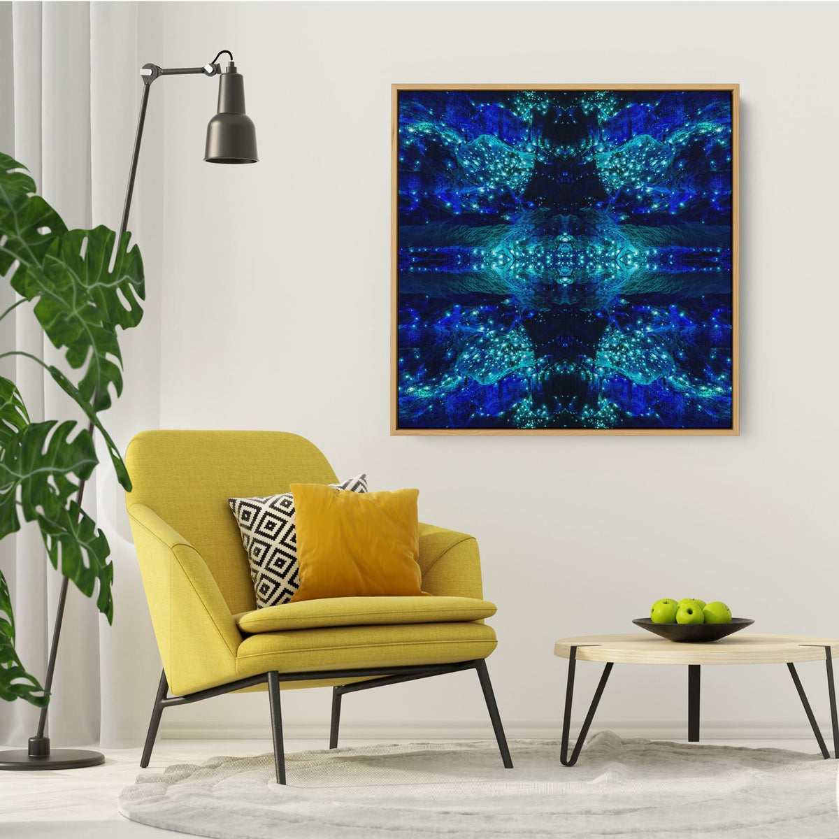 Glowworm Grid (2018) - Kess Gallery