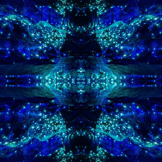 Glowworm Grid (2018) - Kess Gallery