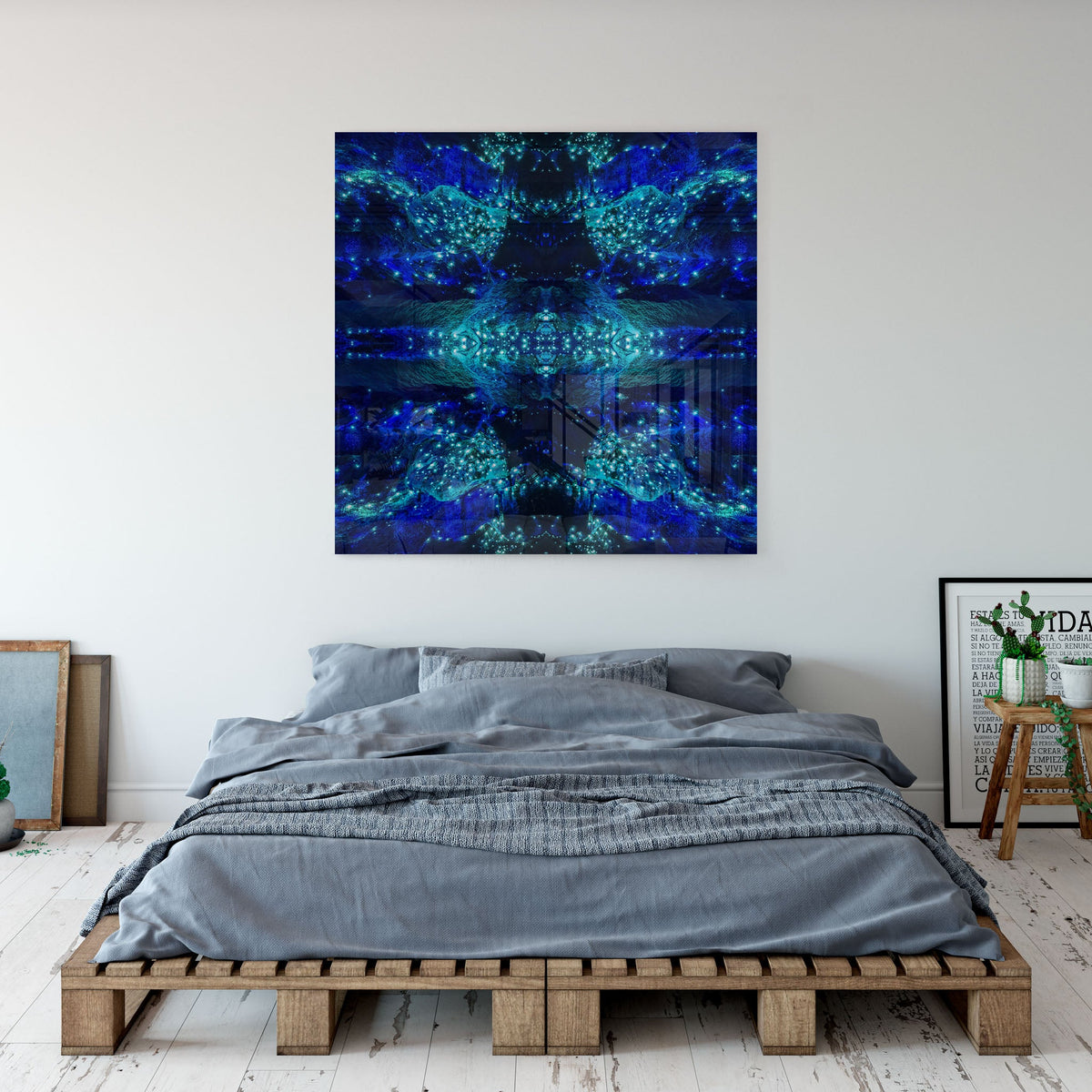 Glowworm Grid (2018) - Kess Gallery
