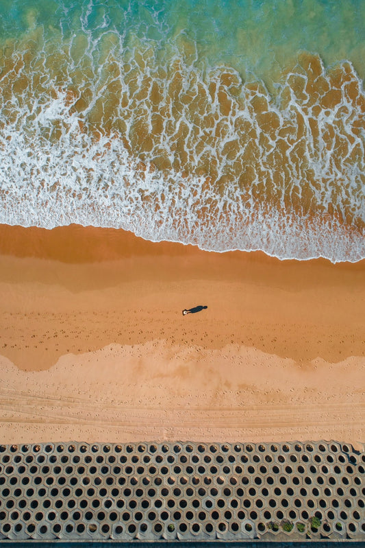 Lonely Walker - The Wall - Kess Gallery
