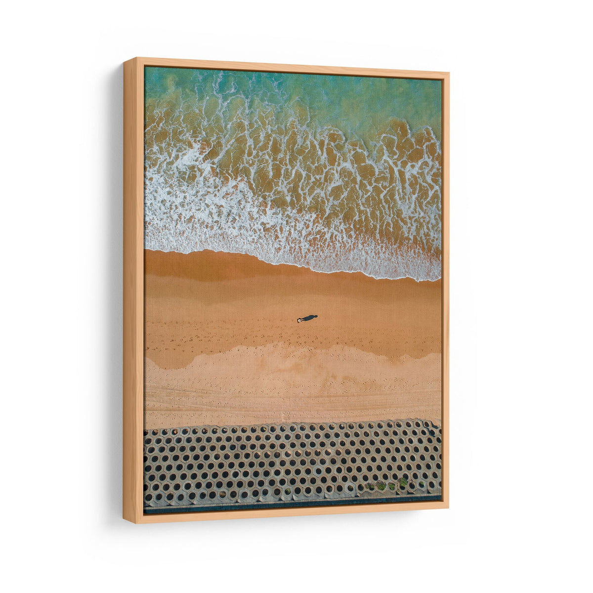 Lonely Walker - The Wall - Kess Gallery