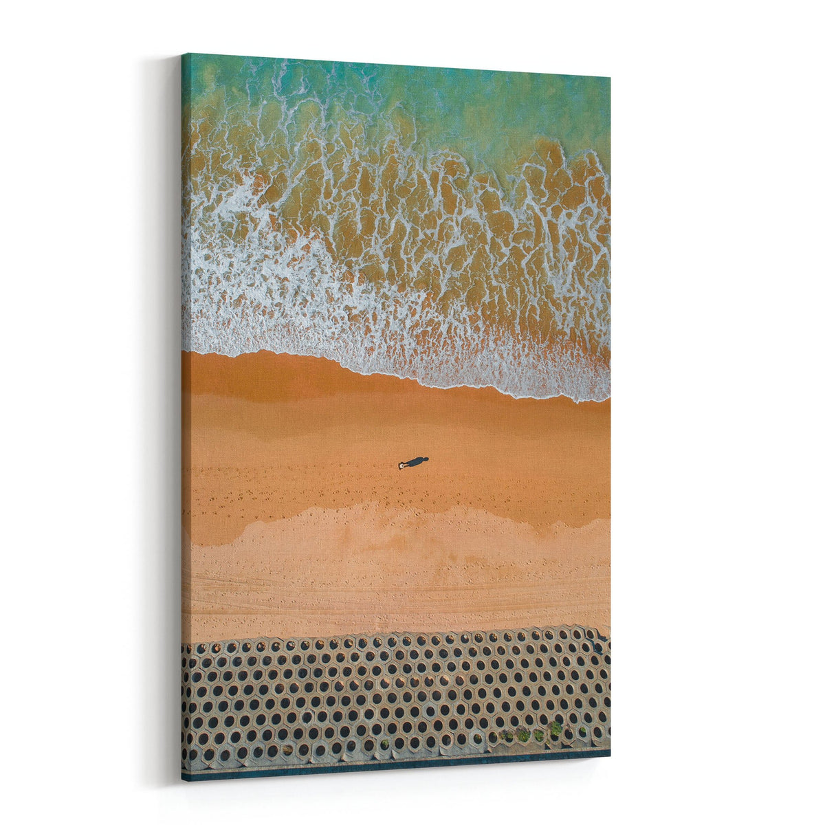 Lonely Walker - The Wall - Kess Gallery