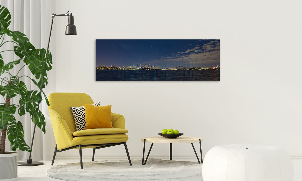 Lunar Eclipse Sydney - Kess Gallery