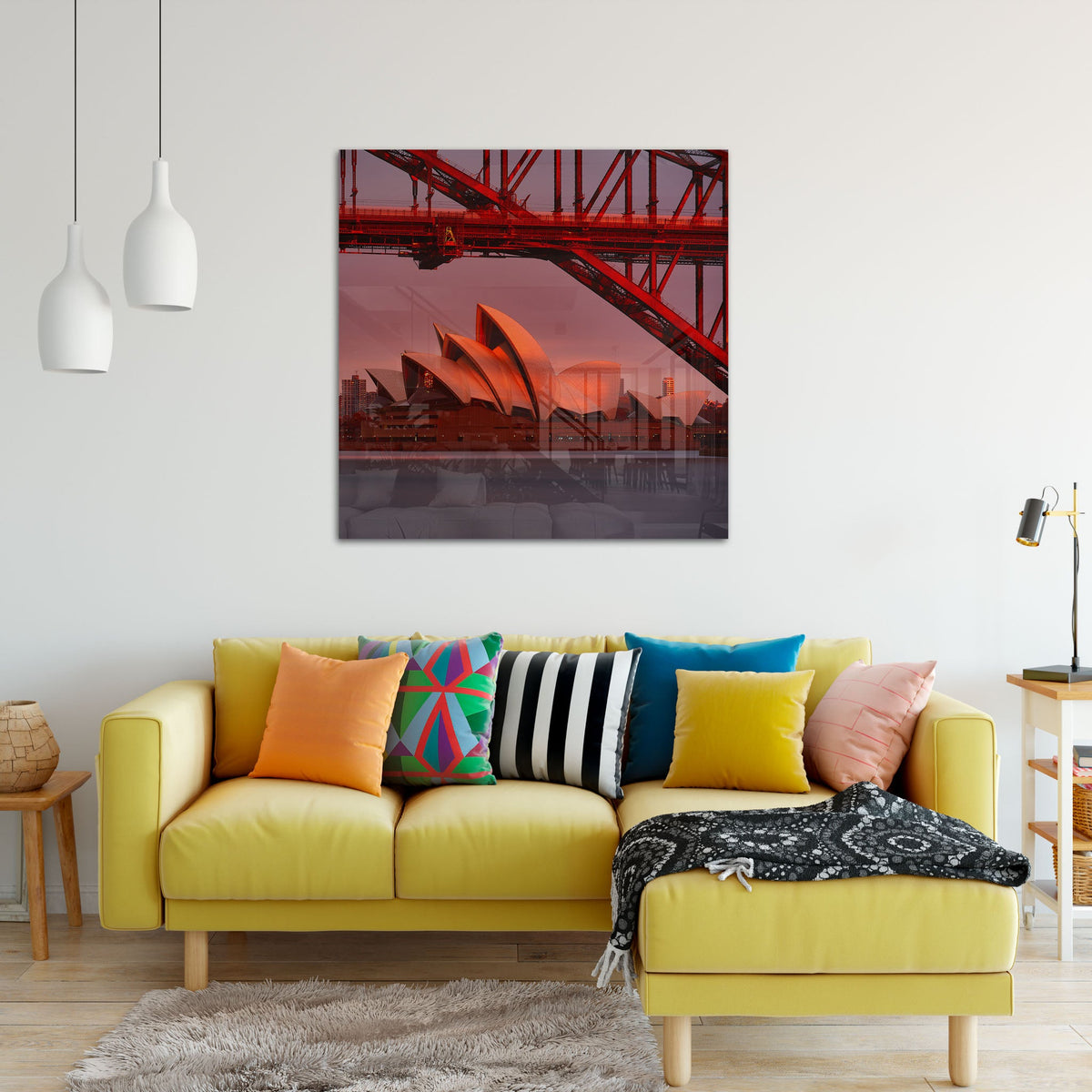 Opera Red Glow - Kess Gallery