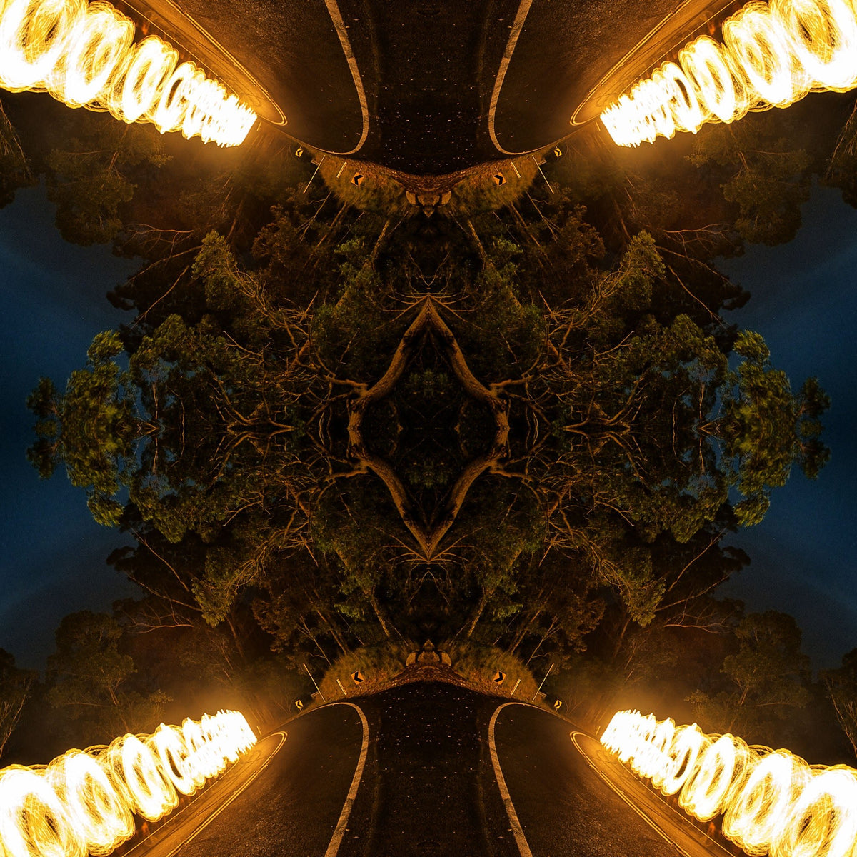 Royal Fire Square (2010) - Kess Gallery