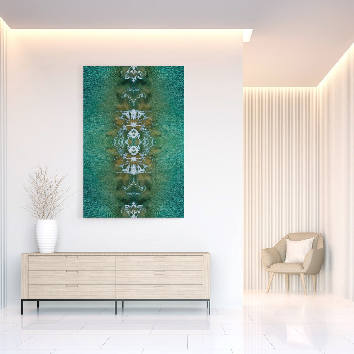 Saline Symmetry I - Kess Gallery