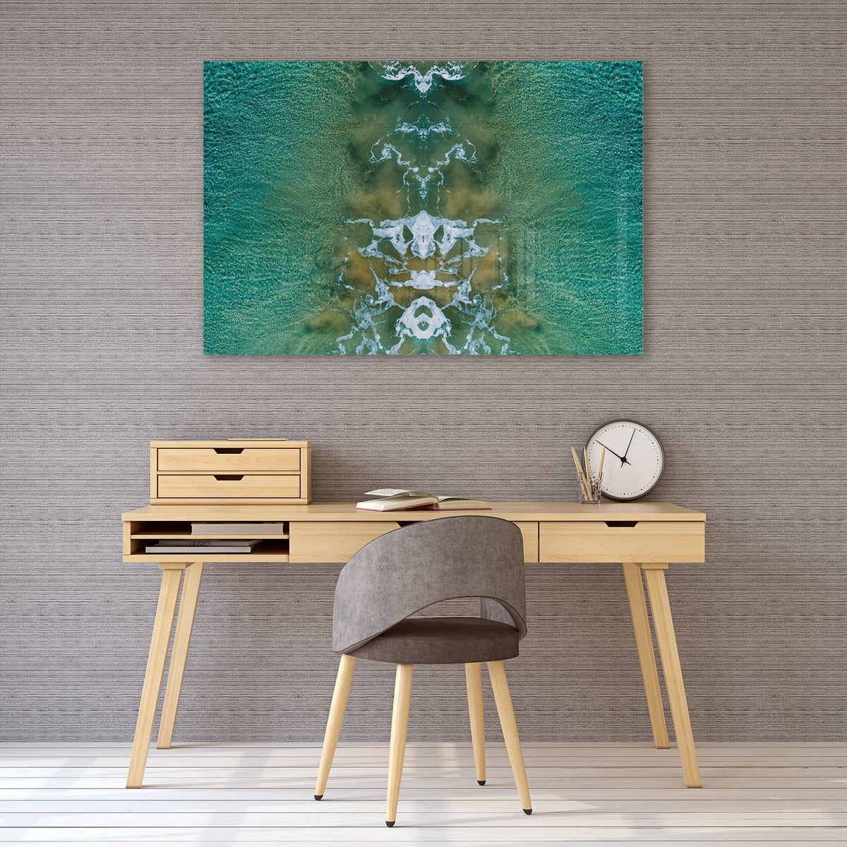 Saline Symmetry II - Kess Gallery