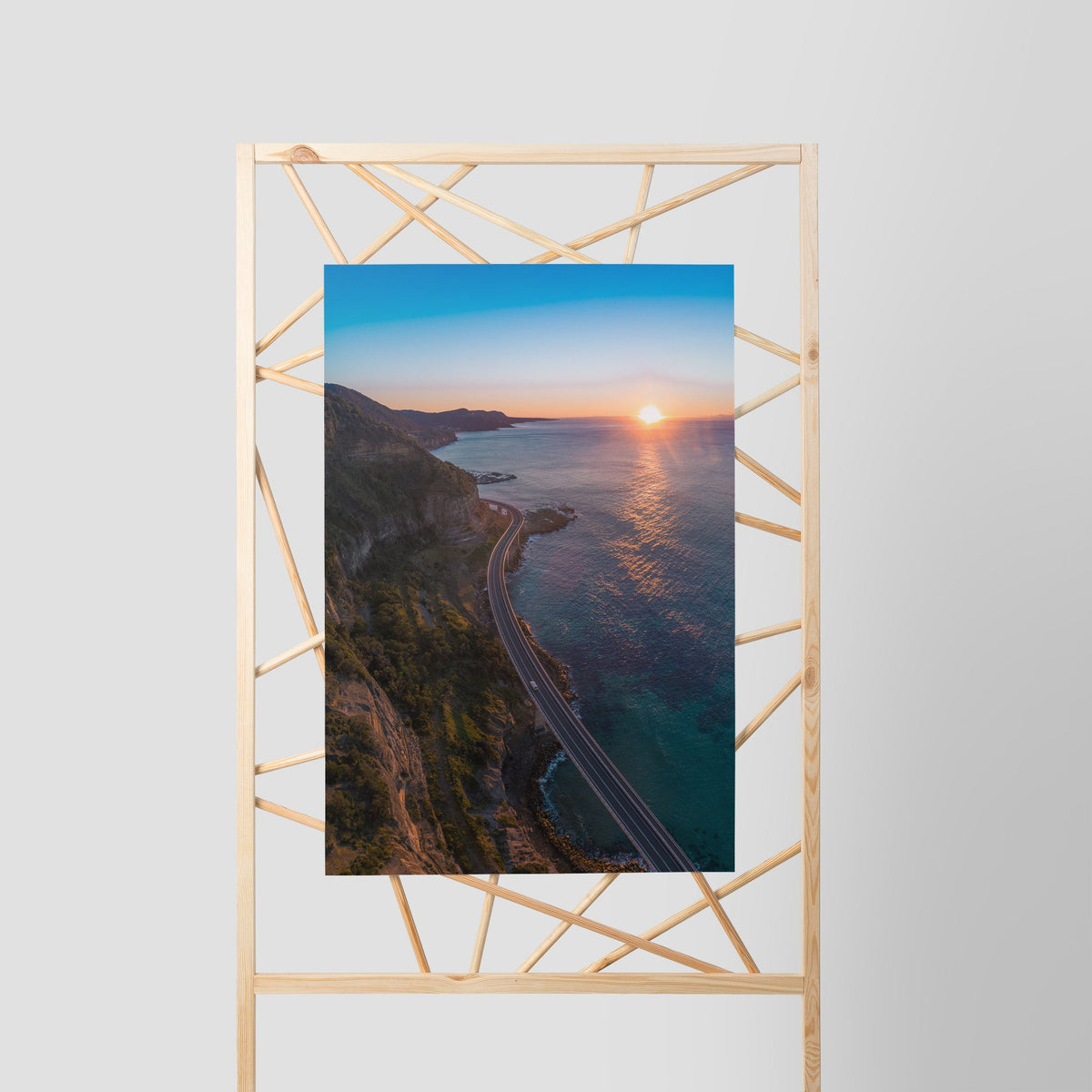 Sea Cliff Sunrise - Kess Gallery