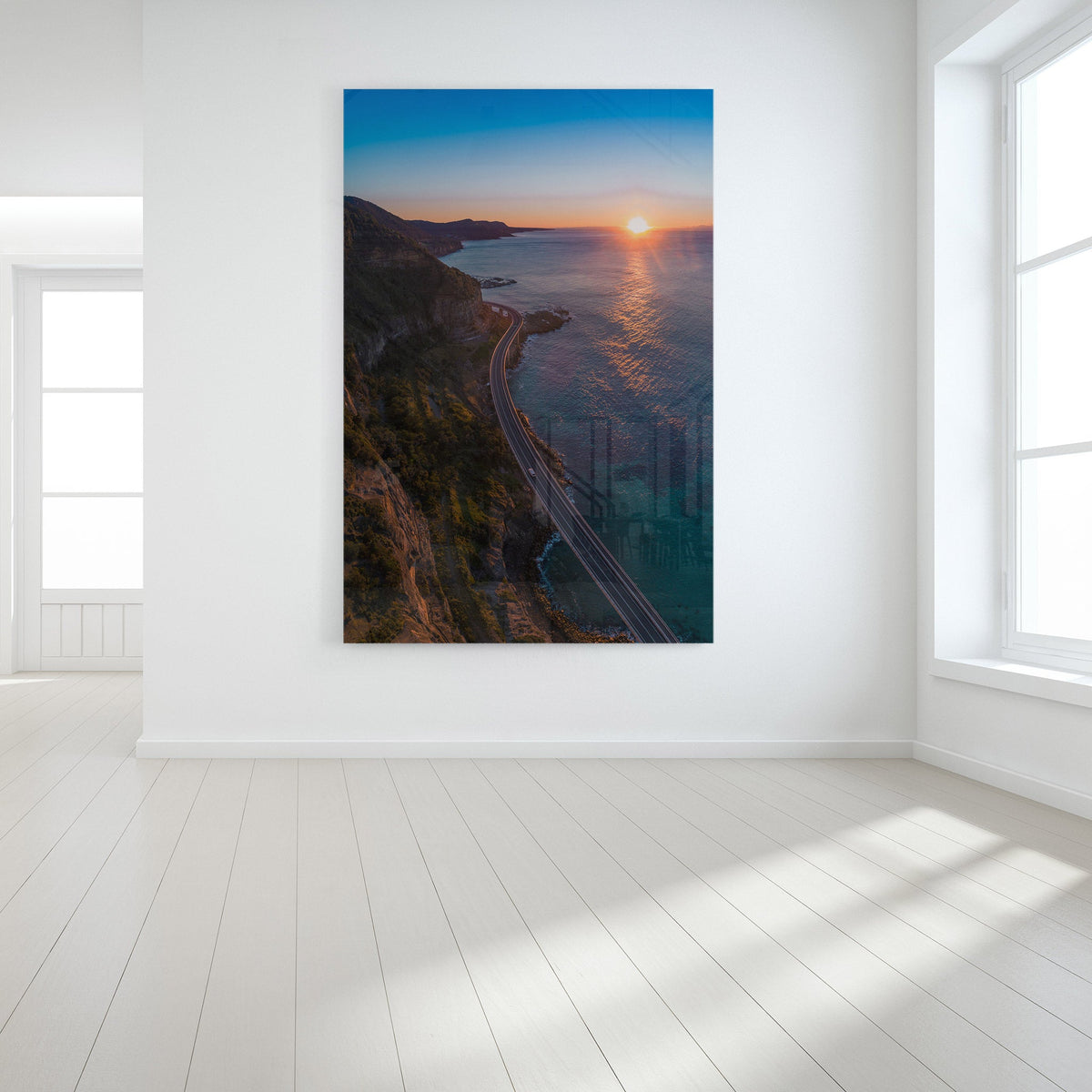 Sea Cliff Sunrise - Kess Gallery