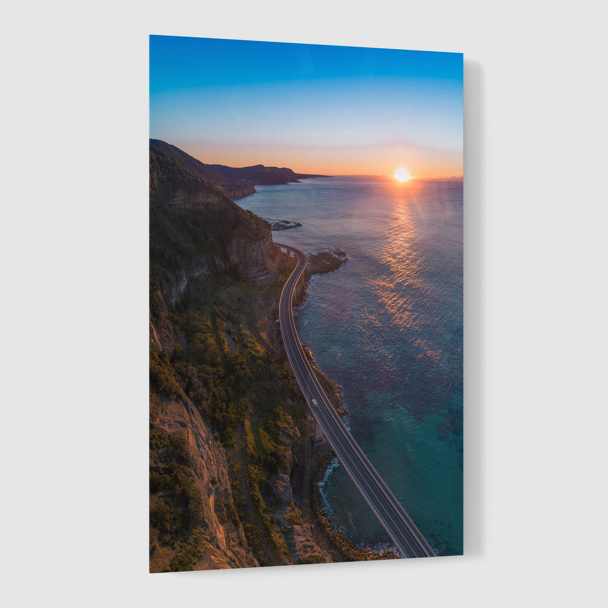 Sea Cliff Sunrise - Kess Gallery