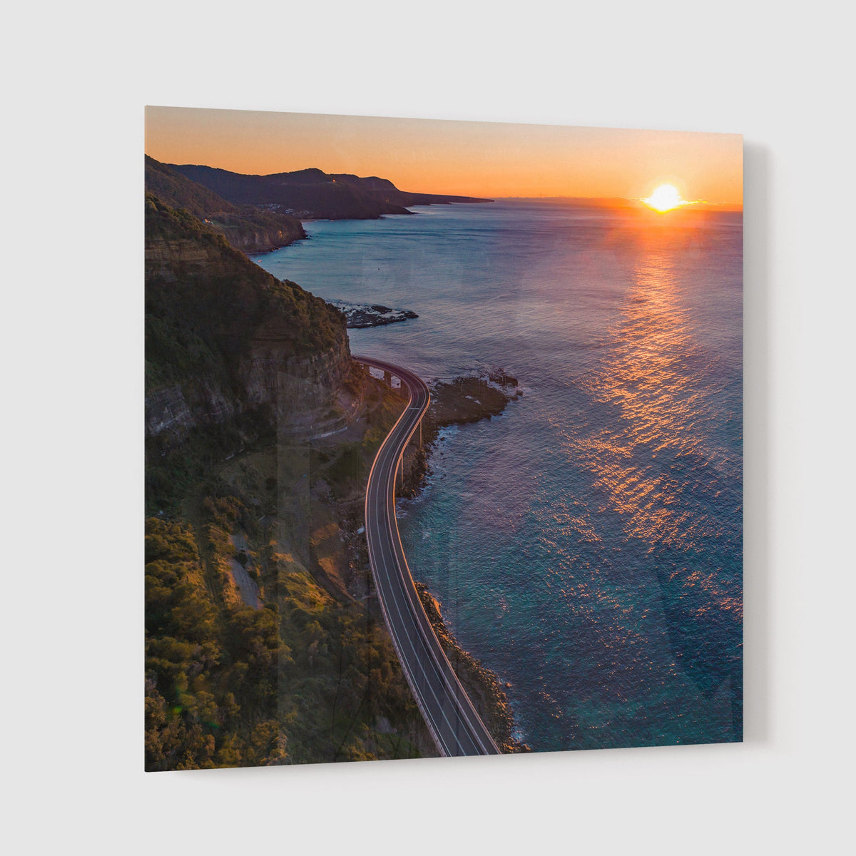 Sea Cliff Sunrise II - Kess Gallery