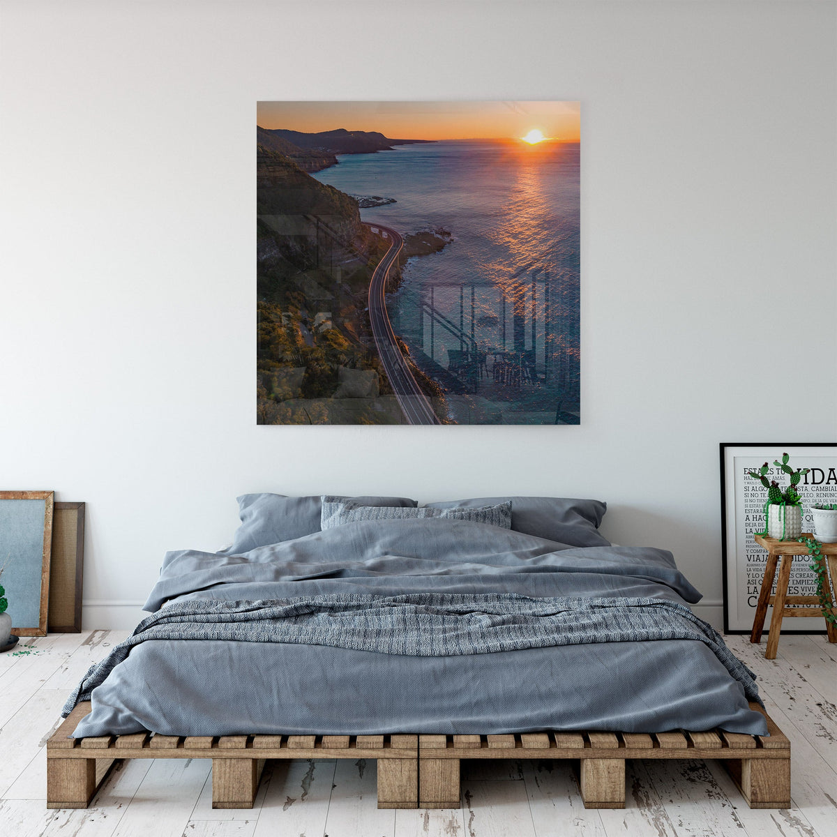 Sea Cliff Sunrise II - Kess Gallery